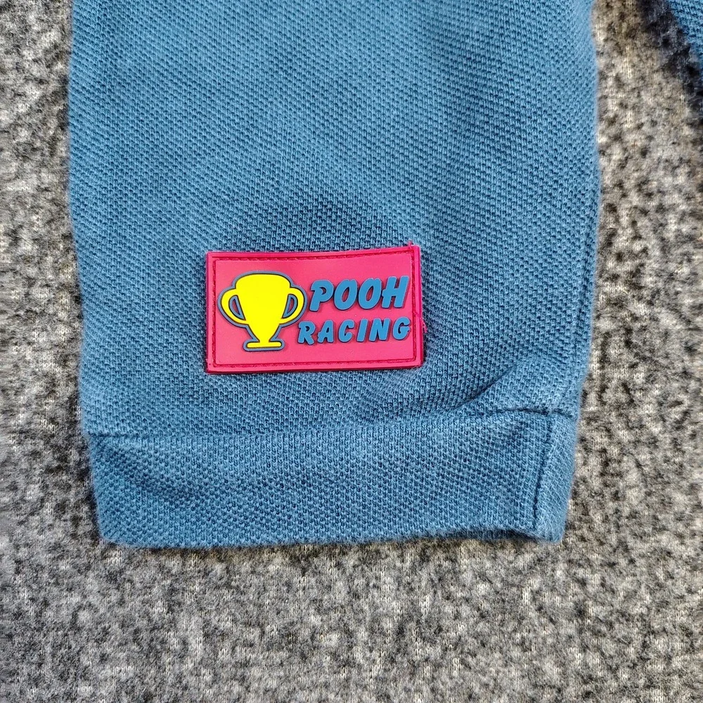 Vintage Disney Winnie the Pooh Racing one piece embroidered 0/3M